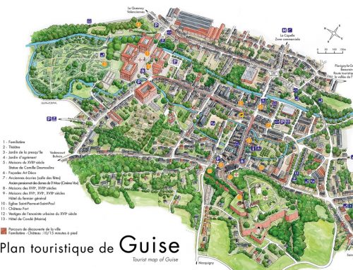 Le plan touristique de Guise est arrivé!