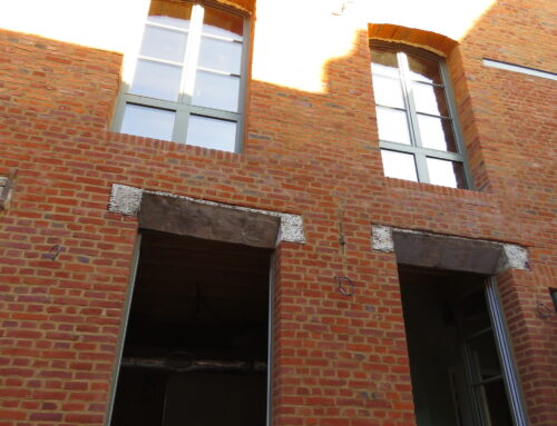 _ TRAVAUX  A la Halle Marie de Lorraine, les finitions sont en cours !