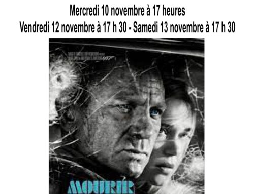 _ VIE CULTURELLE  Programme modifié du Cinéma VOX Guise jusqu’au 16 novembre