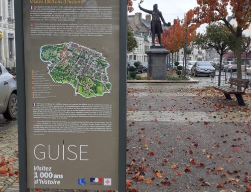 _ TRAVAUX  La signalétique piétonne est installée en ville