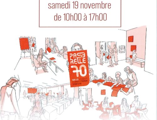 Information – Portes ouvertes la Passerelle 70 samedi 19 novembre de 10h à 17h