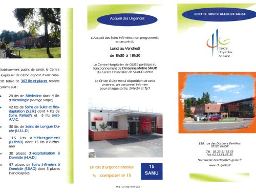 Information – Centre hospitalier de Guise