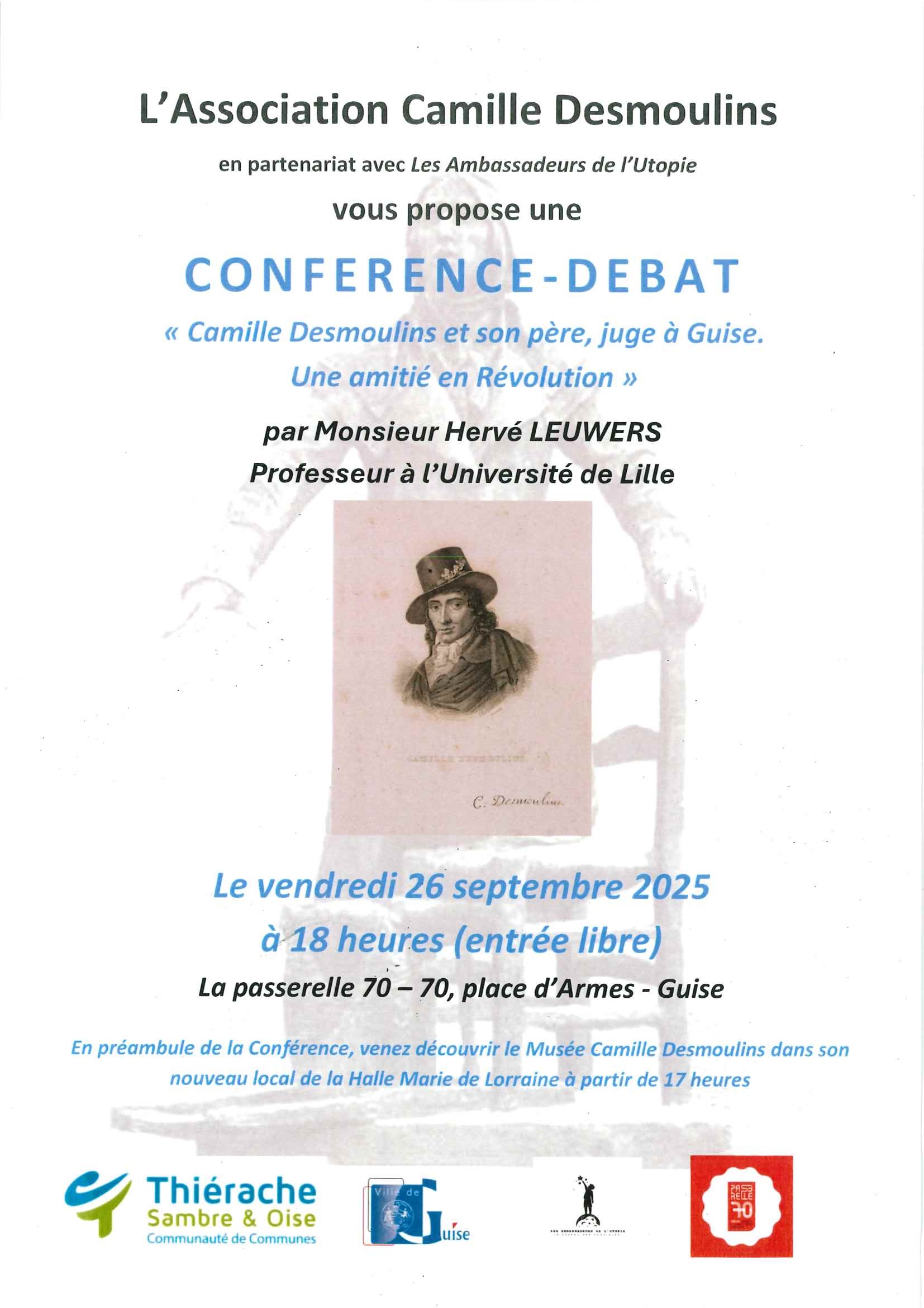 Conférence-débat Camill.Des 26 sept