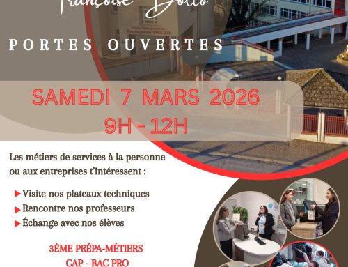 Scolaire – Lycée Françoise Dolto, portes ouverte samedi 7 mars 2026