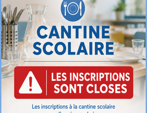 Scolaire – cantine scolaire, inscriptions closes